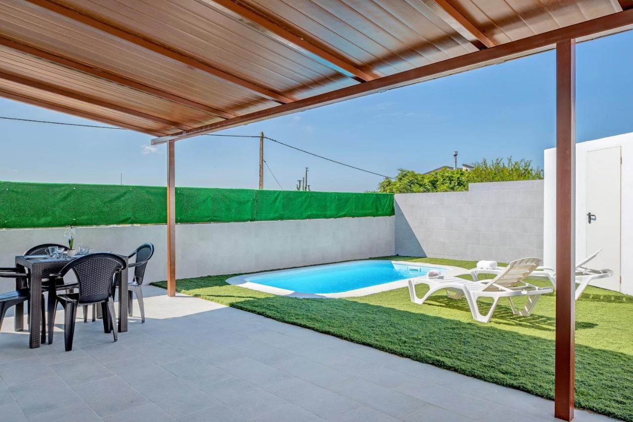 Villa La Teja 3 - Solo Familias Vejer de la Frontera Esterno foto