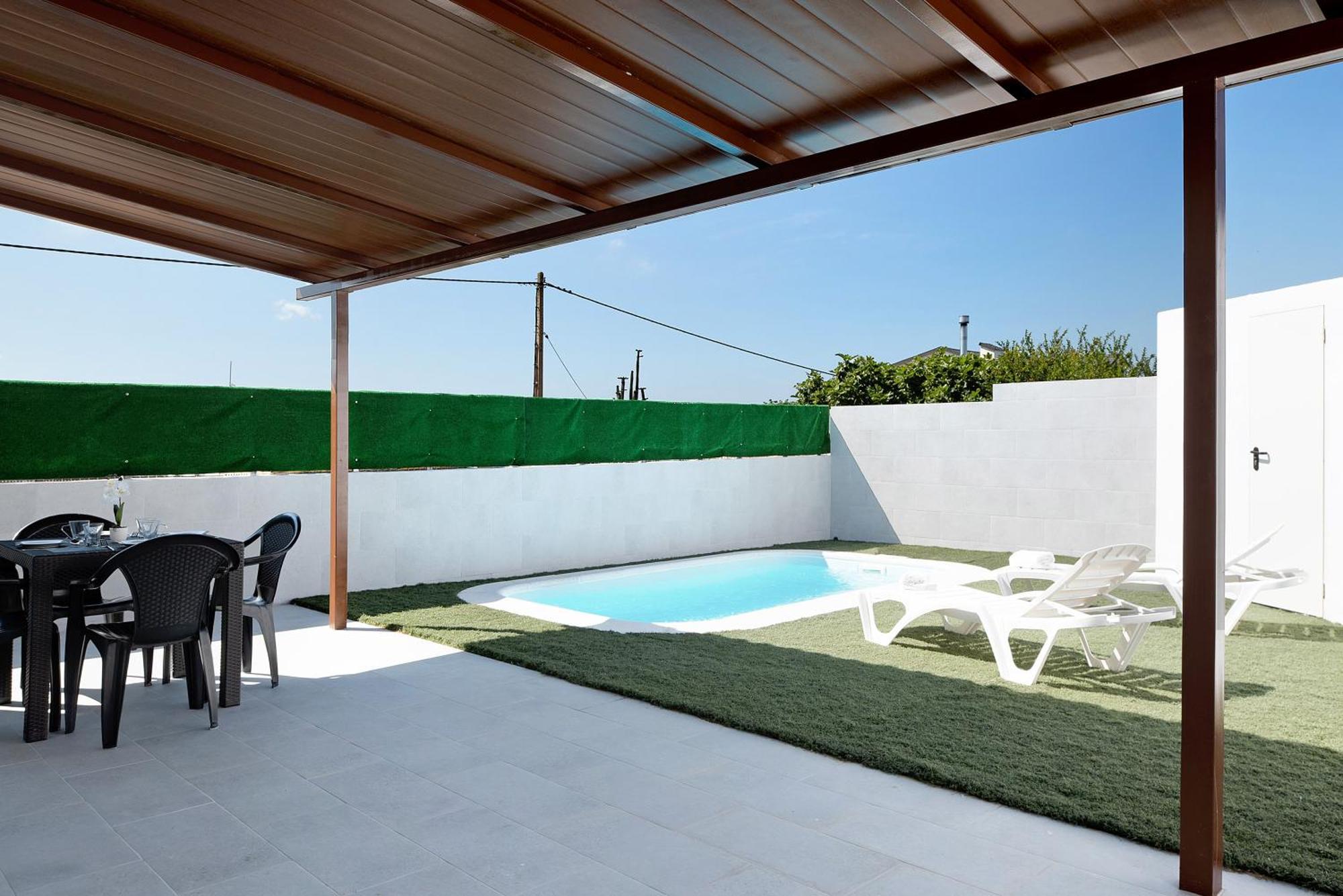 Villa La Teja 3 - Solo Familias Vejer de la Frontera Esterno foto